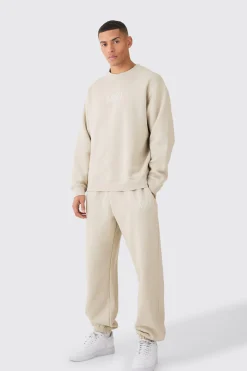 boohooMAN Original Man Oversized Sweatshirt Tracksuit | UK| Tracksuits