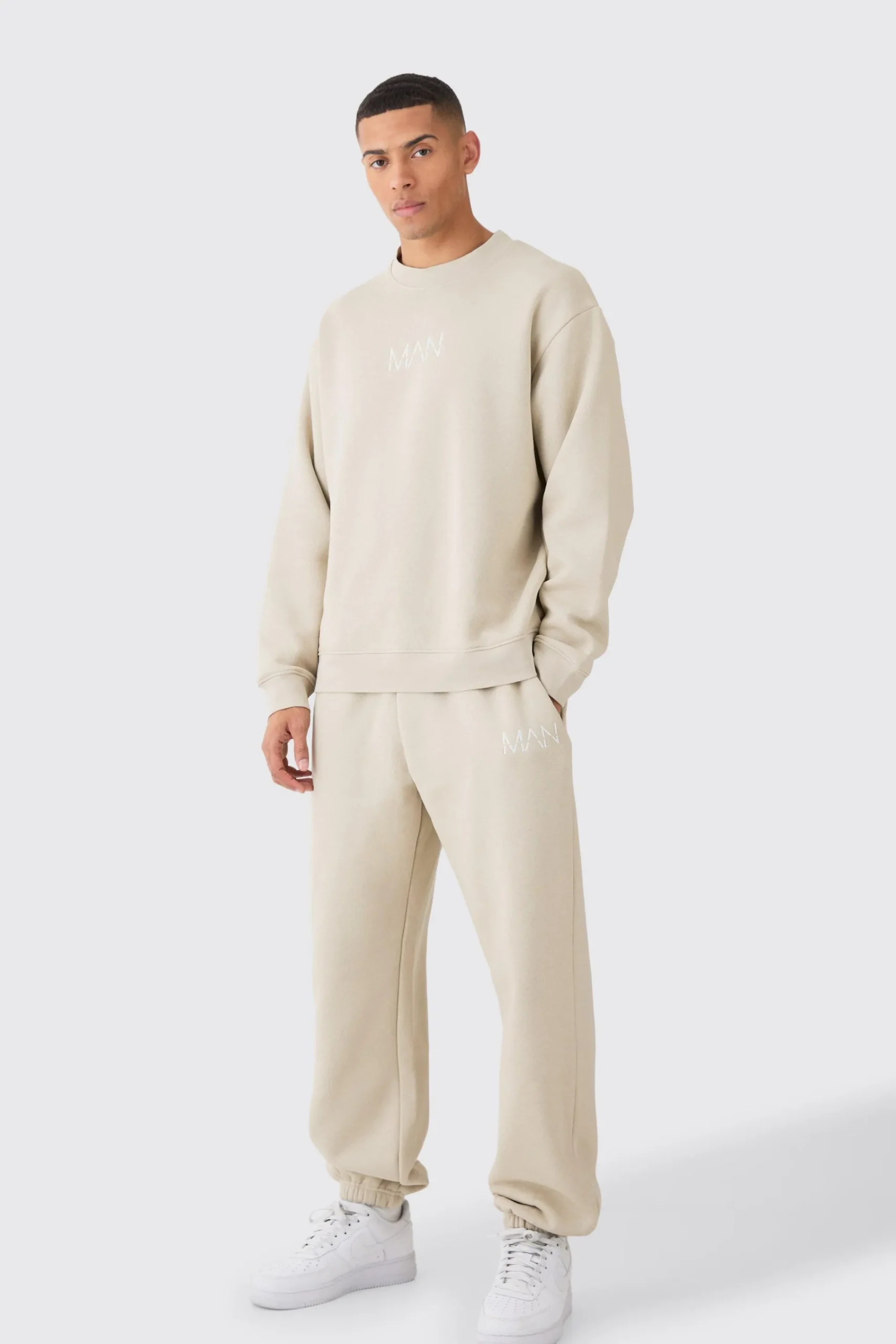 boohooMAN Original Man Oversized Sweatshirt Tracksuit | UK| Tracksuits