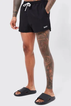 boohooMAN Original Man Short Length Swim Shorts | UK| Shorts