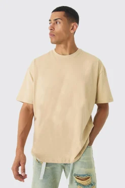 Oversized Basic Crew Neck T-shirt | UK^boohooMAN Sale