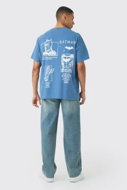 Oversized Batman Wash License Print T-shirt | UK^boohooMAN Best