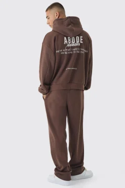boohooMAN Oversized Boxy ABODE Hoodie | UK| Hoodies & Sweatshirts