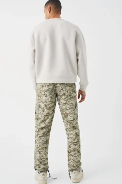 boohooMAN Oversized Boxy Bonded Scuba Sweatshirt | UK| Hoodies & Sweatshirts