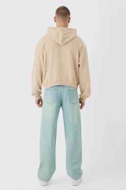 boohooMAN Oversized Boxy Cross Printed Hoodie | UK| Hoodies & Sweatshirts