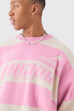 boohooMAN Oversized Boxy Drop Shoulder Moto Knit Jumper | UK| Knitwear