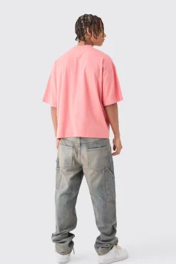 Oversized Boxy Extended Neck T-shirt | UK^boohooMAN Sale