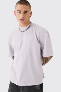 Oversized Boxy Extended Neck Heavyweight Rodeo Drive Back Print T-shirt | UK^boohooMAN Outlet