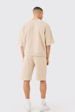 boohooMAN Oversized Boxy Half Sleeve Short Tracksuit | UK| Tracksuits