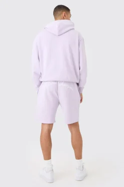 boohooMAN Oversized Boxy Homme Hooded Short Tracksuit | UK| Tracksuits