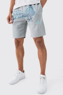 boohooMAN Oversized Boxy Homme Print Shorts | UK| Shorts