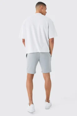 boohooMAN Oversized Boxy Homme Print Shorts | UK| Shorts