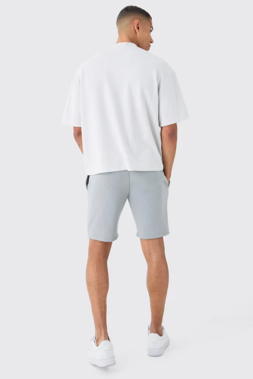 boohooMAN Oversized Boxy Homme Print Shorts | UK| Shorts