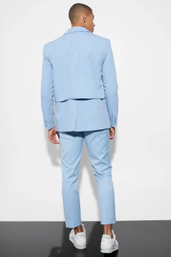 boohooMAN Oversized Boxy Layered Blazer | UK| Suits & Tailoring
