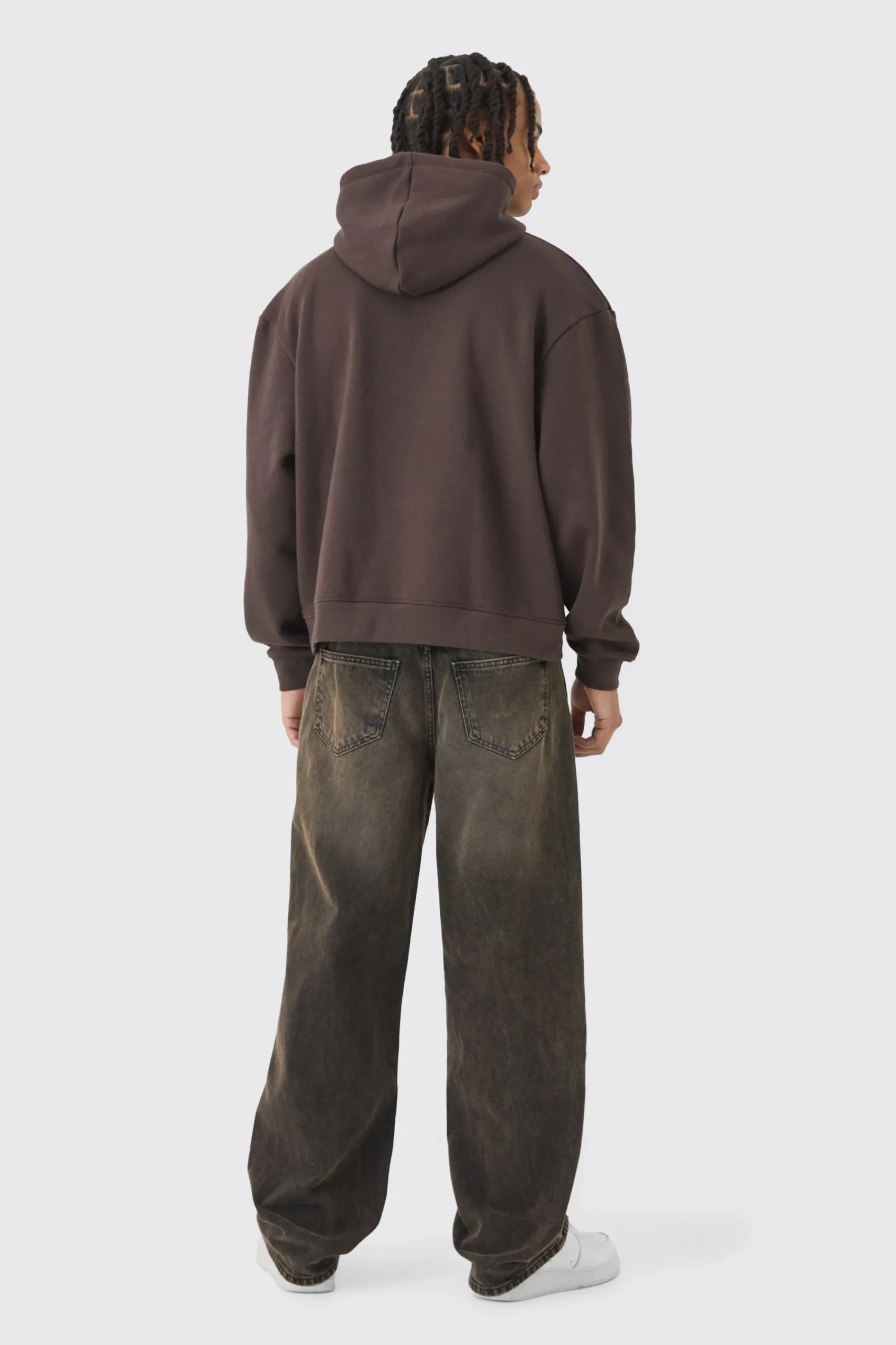 boohooMAN Oversized Boxy M Printed Hoodie | UK| Hoodies & Sweatshirts