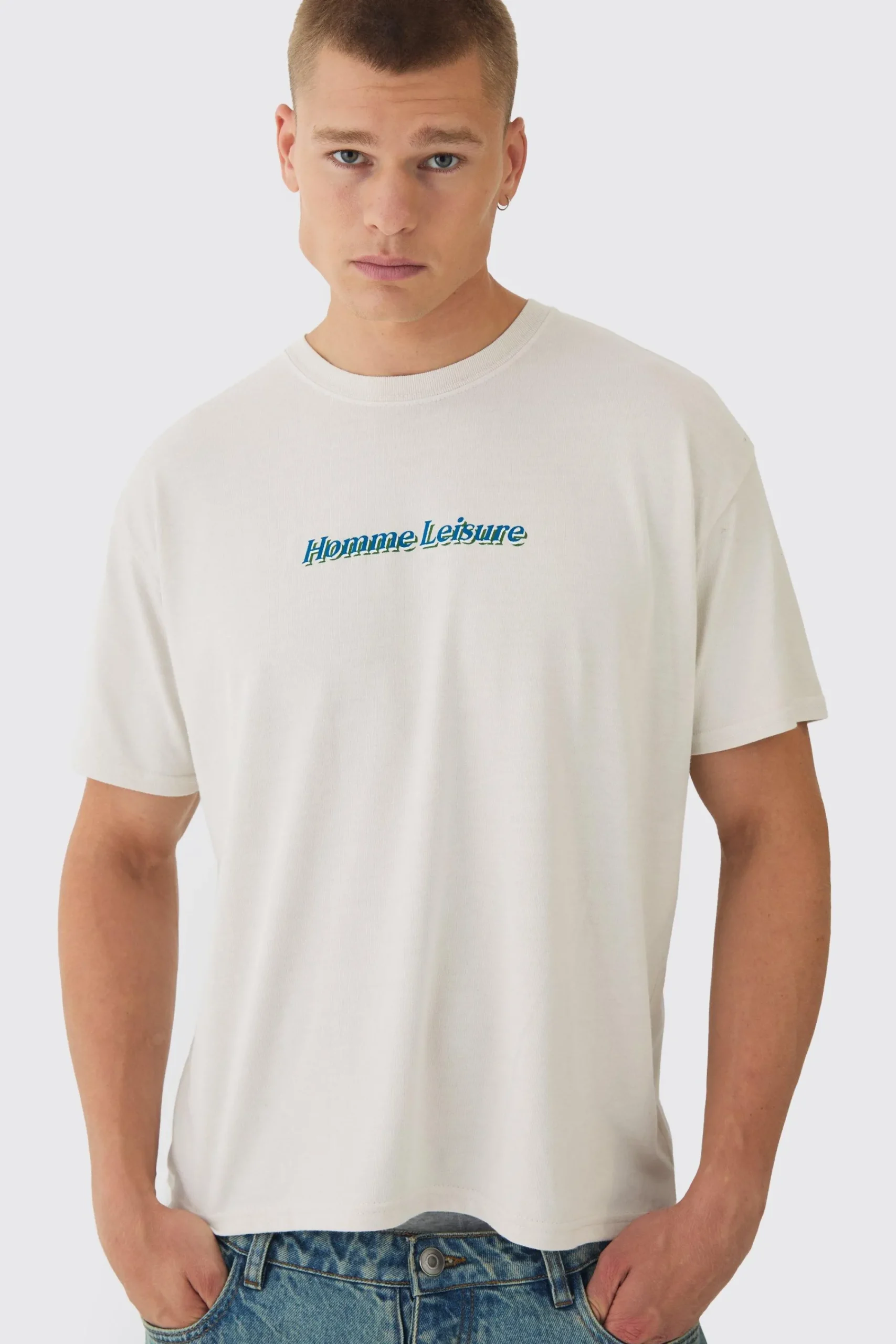 Oversized Boxy Morocco Print T-Shirt | UK^boohooMAN