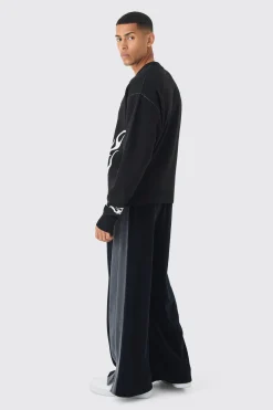 boohooMAN Oversized Boxy Moto Knitted Jumper | UK| Knitwear