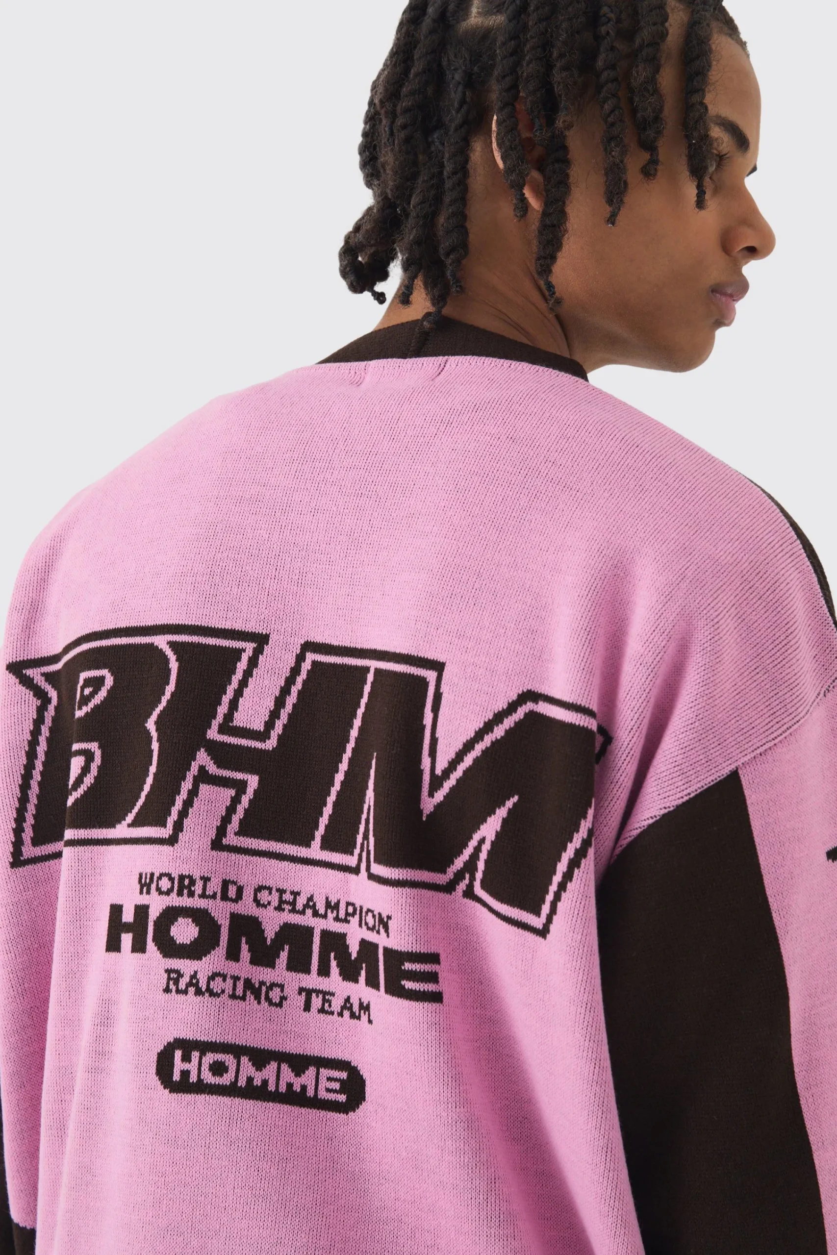 boohooMAN Oversized Boxy Moto Knitted Cardigan | UK| Knitwear