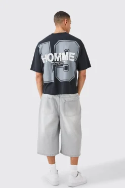 Oversized Boxy Ofcl Graphic Heavyweight T-shirt | UK^boohooMAN Discount