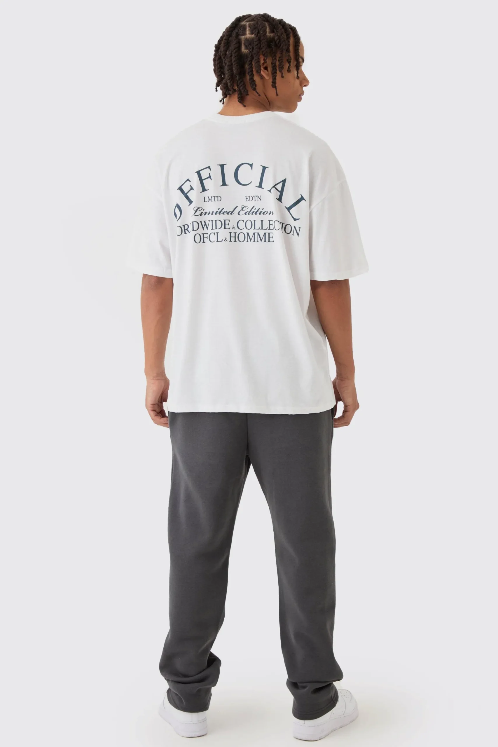 Oversized Boxy Official Back Print T-Shirt | UK^boohooMAN Best