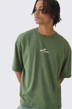 Oversized Boxy Official T-Shirt | UK^boohooMAN Online