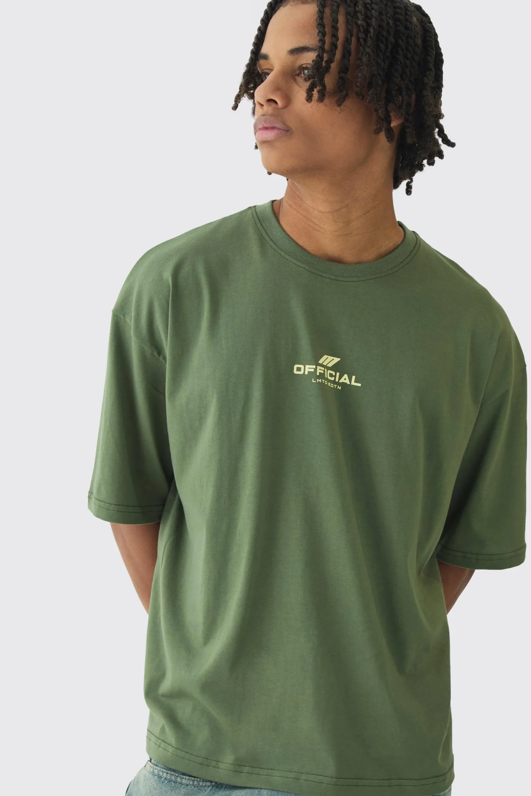 Oversized Boxy Official T-Shirt | UK^boohooMAN Online