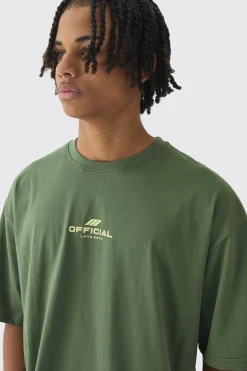 Oversized Boxy Official T-Shirt | UK^boohooMAN Online