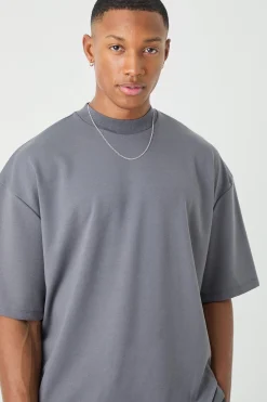 Oversized Boxy Premium Super Heavyweight T-shirt | UK^boohooMAN Best