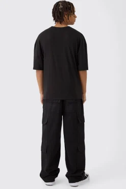 Oversized Boxy Skull Print T-Shirt | UK^boohooMAN Best