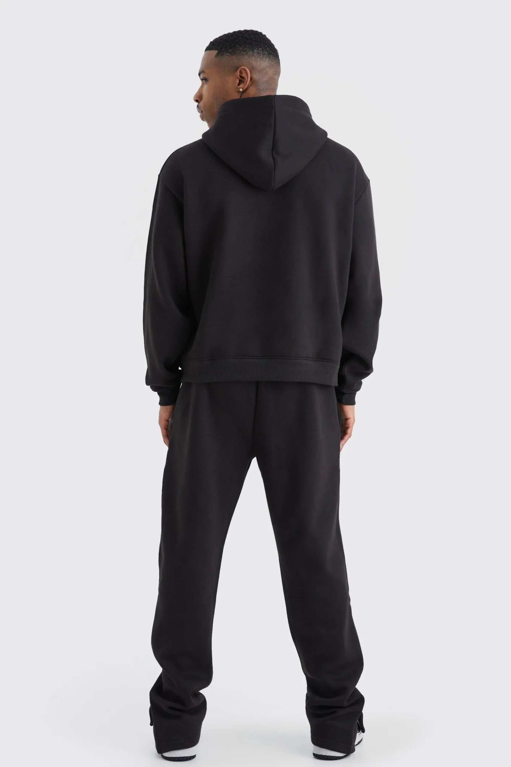 boohooMAN Oversized Boxy Split Hem Tracksuit | UK| Tracksuits