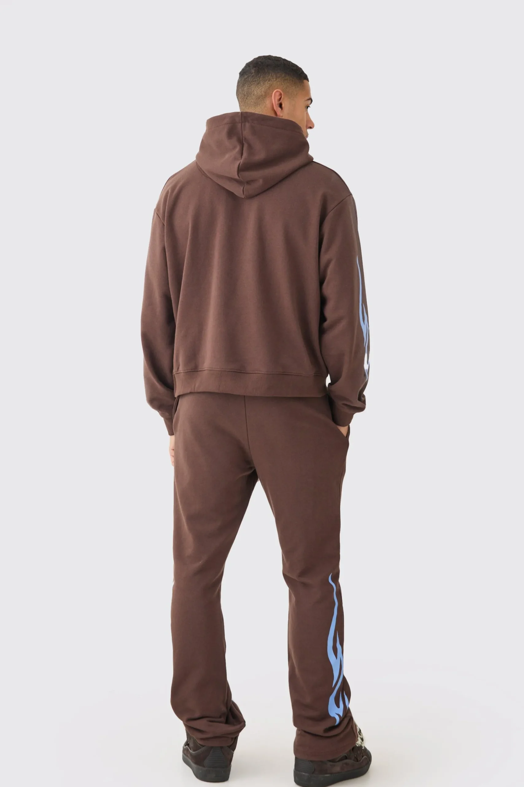 boohooMAN Oversized Boxy Spray Wash Homme Hoodie | UK| Hoodies & Sweatshirts