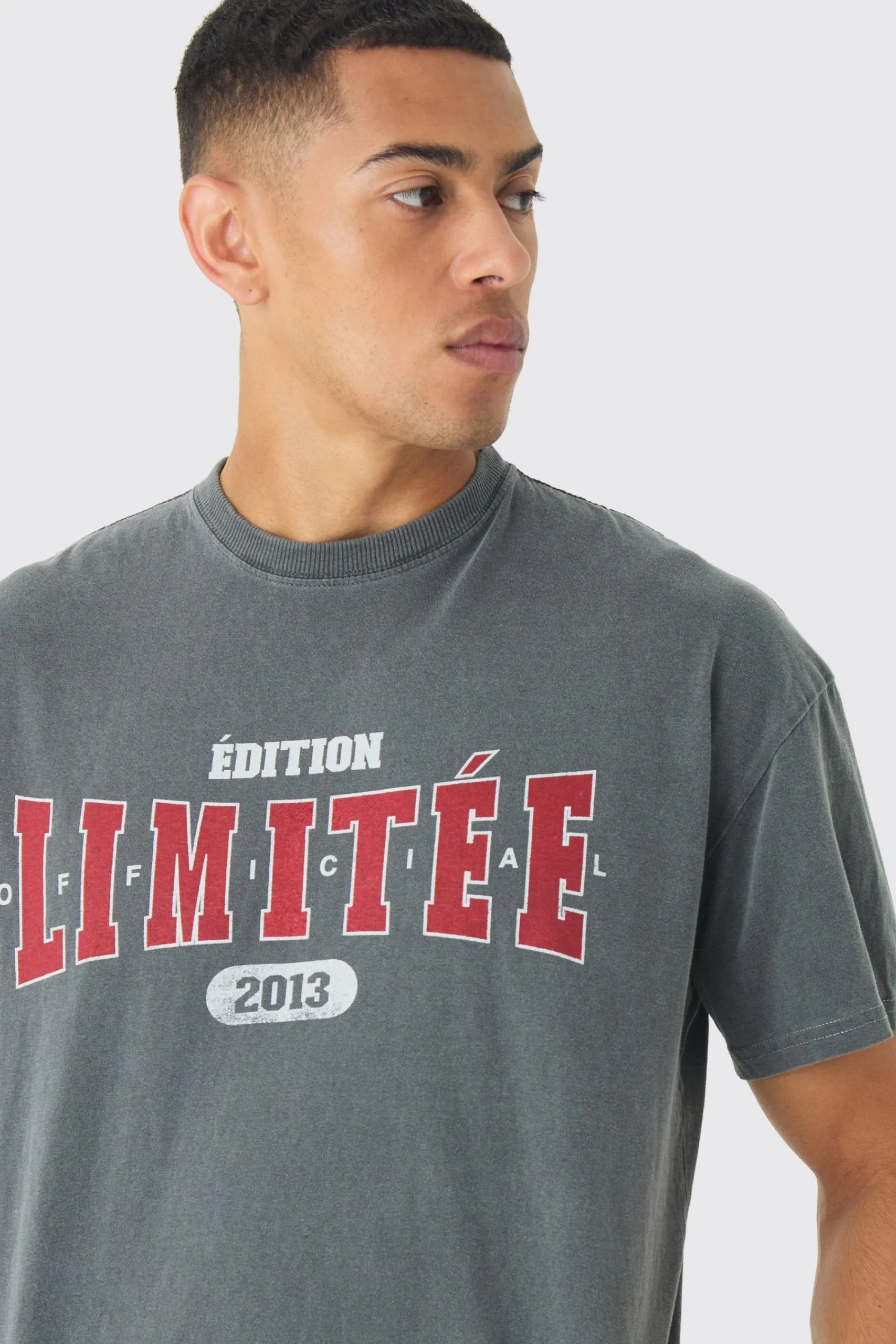 Oversized Boxy Washed Limited Edition T-shirt | UK^boohooMAN