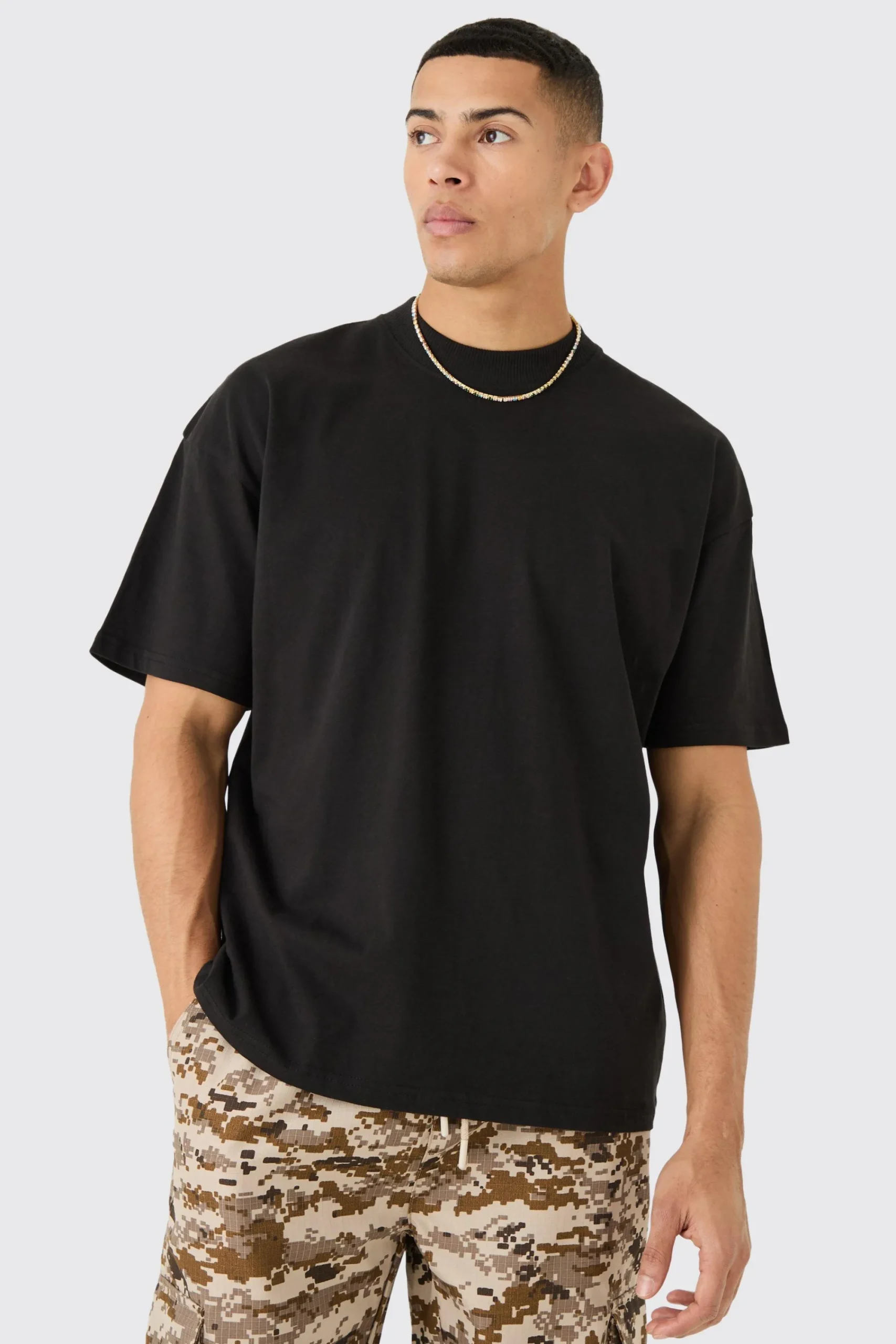 Oversized Boxy Worldwide Dog Graphic T-shirt | UK^boohooMAN Discount