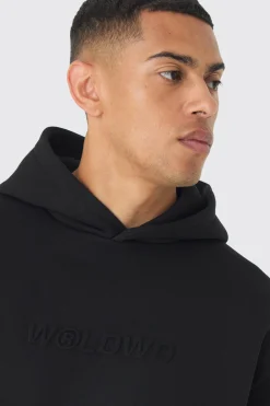 boohooMAN Oversized Boxy Worldwide Emboss Wide Leg Tracksuit | UK| Tracksuits