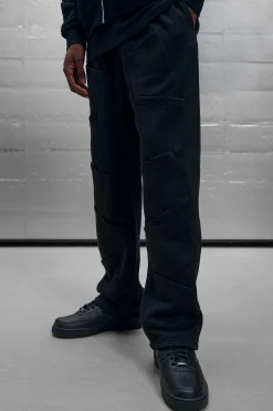 boohooMAN Oversized Boxy Zip Through Pocket Detail Hooded Tracksuit | UK| Tracksuits