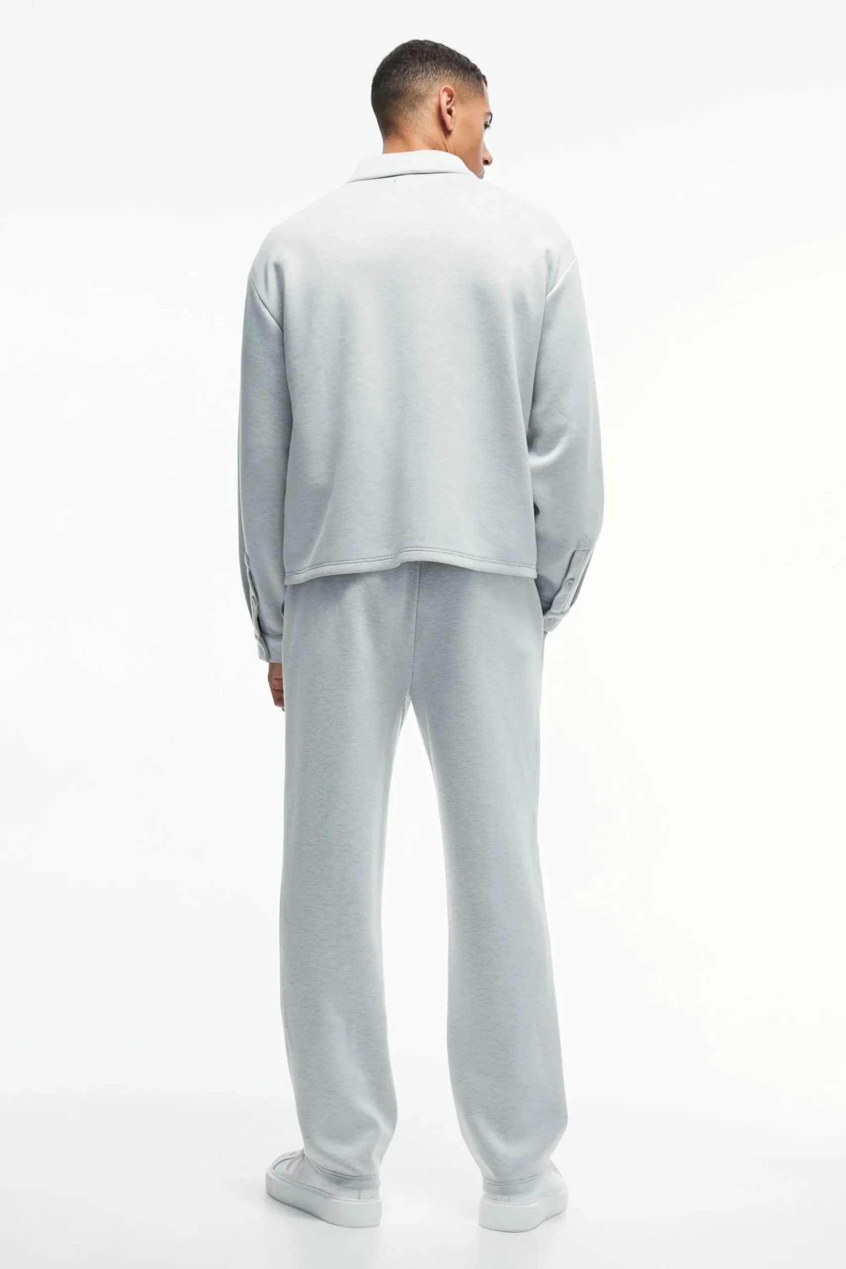 boohooMAN Oversized Boxy Zip Through Scuba Shirt | UK| Shirts|Sets & Co-Ords