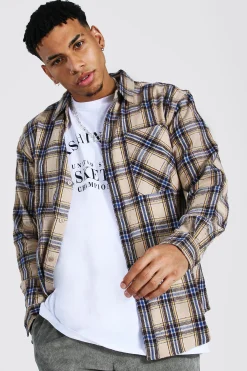 boohooMAN Oversized Check Shirt | UK| Shirts