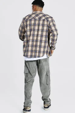 boohooMAN Oversized Check Shirt | UK| Shirts