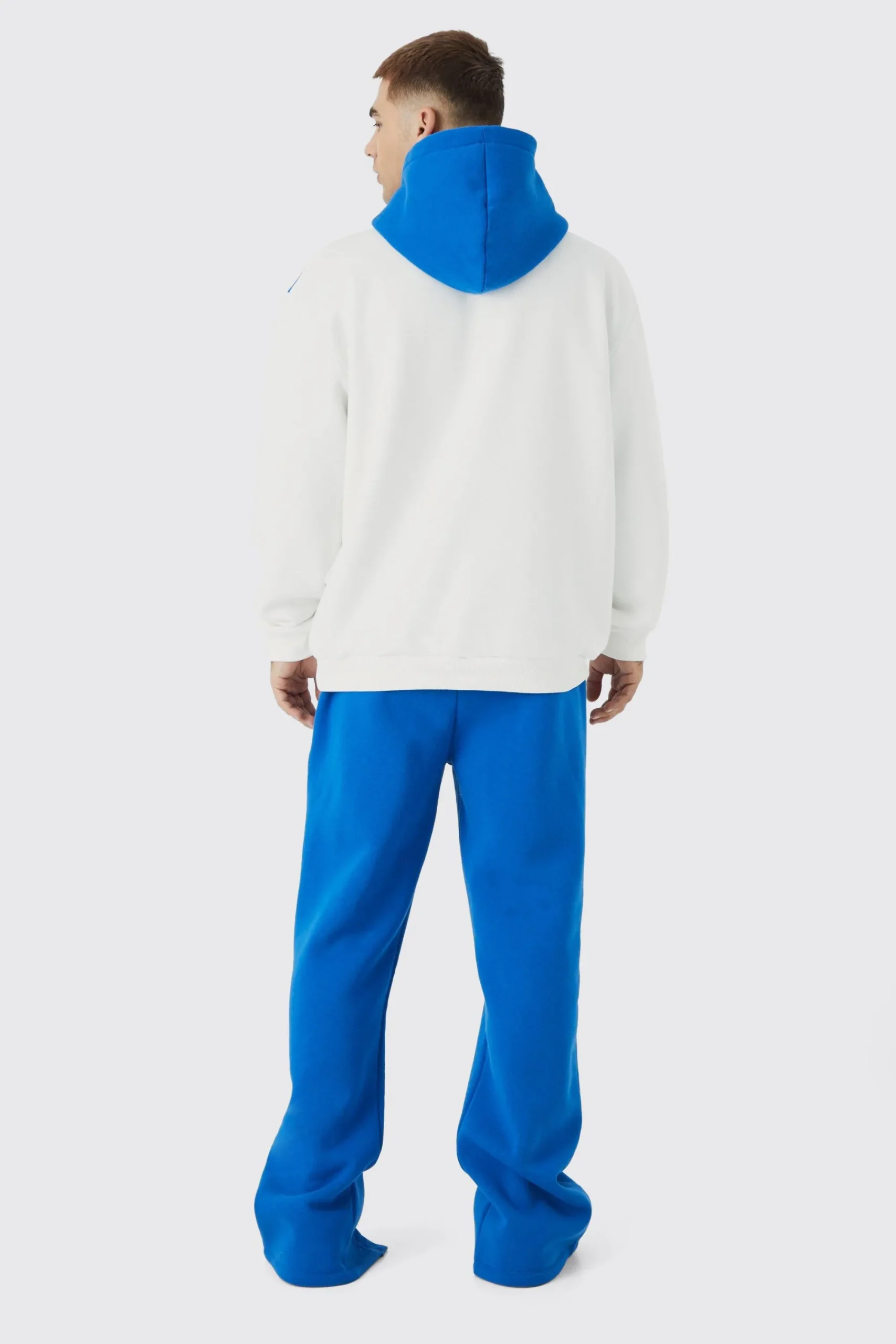 boohooMAN Oversized Colour Block Mmxiii Hooded Tracksuit | UK| Tracksuits