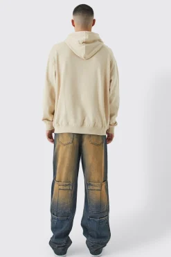 boohooMAN Oversized Crash Bandicoot Gaming License Wash Hoodie | UK| Hoodies & Sweatshirts