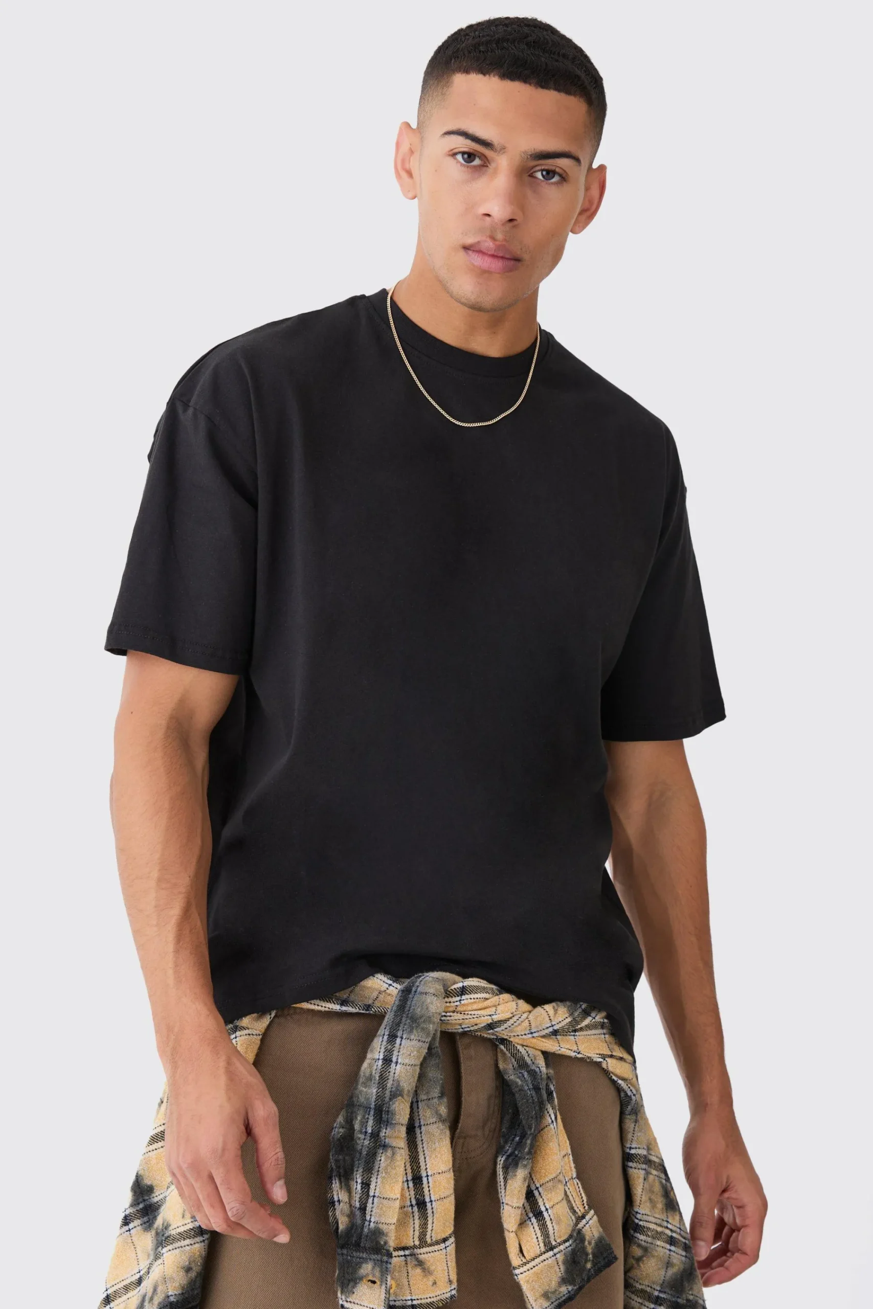 Oversized Crew Neck T-shirt | UK^boohooMAN New