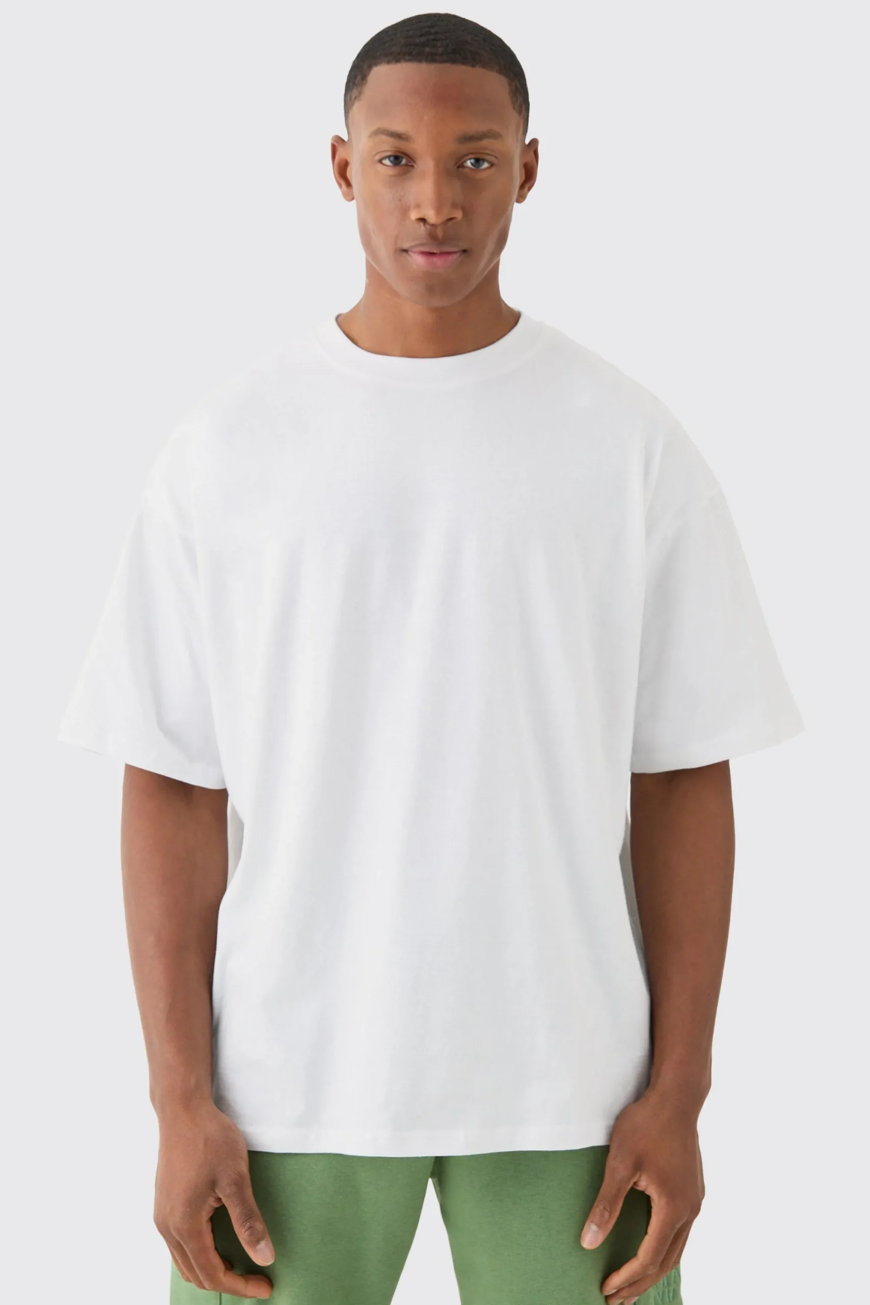 Oversized Crew Neck T-shirt | UK^boohooMAN Online
