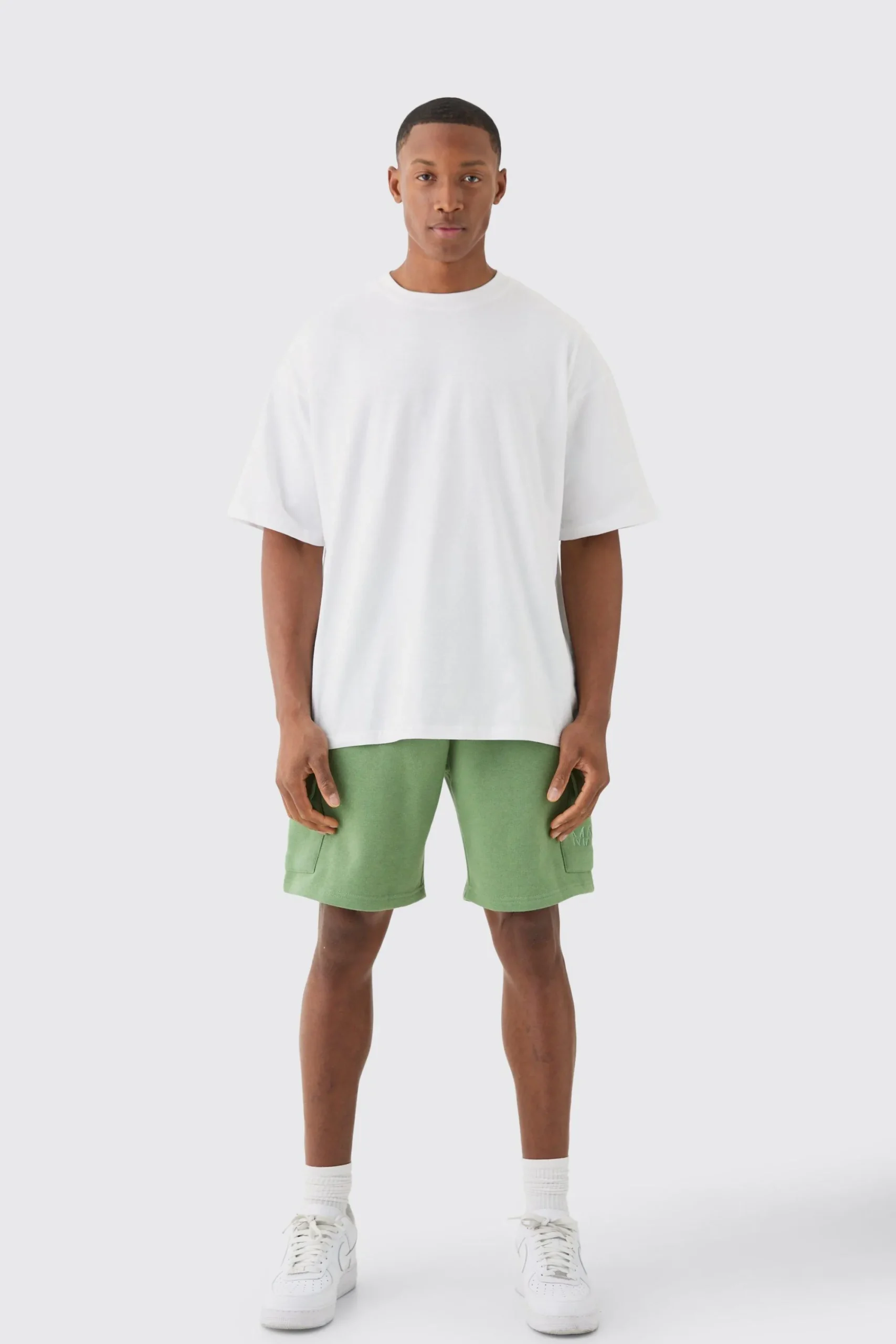 Oversized Crew Neck T-shirt | UK^boohooMAN Online