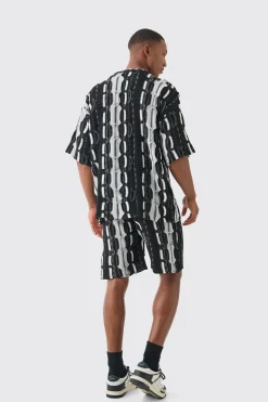 Oversized 3D Knitted T-shirt | UK^boohooMAN Discount