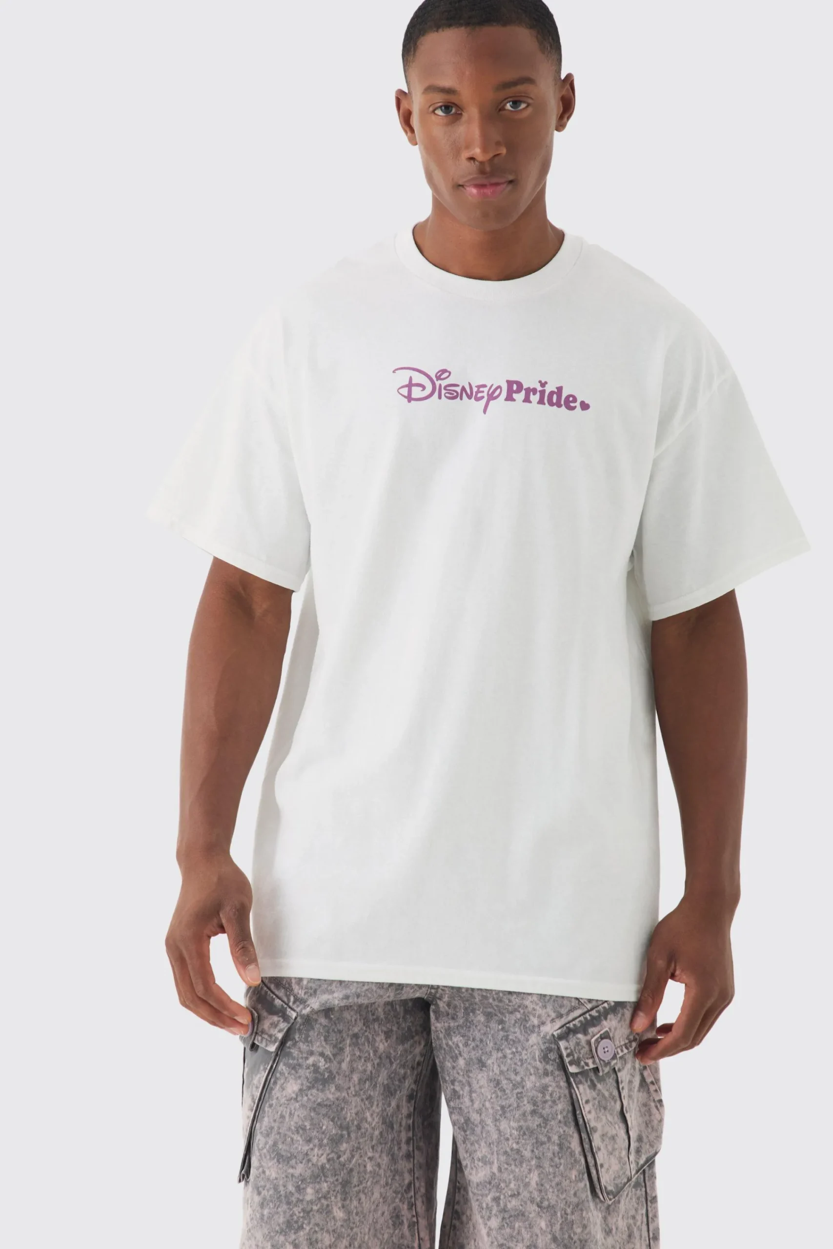 Oversized Disney Mickey License T-shirt | UK^boohooMAN Sale