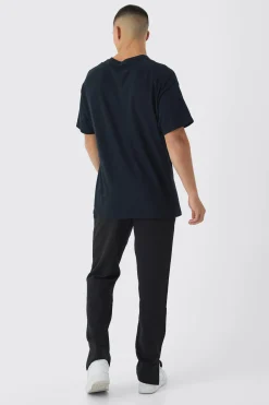 Oversized Disney Phineas And Ferb Wash License Print T-Shirt | UK^boohooMAN