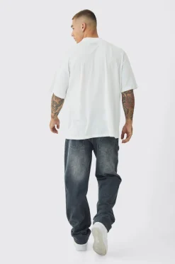 Oversized DMX License Print T-Shirt | UK^boohooMAN Best