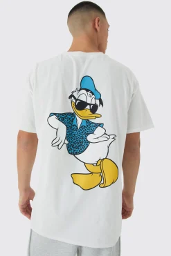 Oversized Donald Duck License T-Shirt | UK^boohooMAN Best