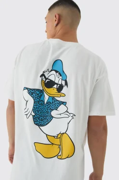 Oversized Donald Duck License T-Shirt | UK^boohooMAN Best