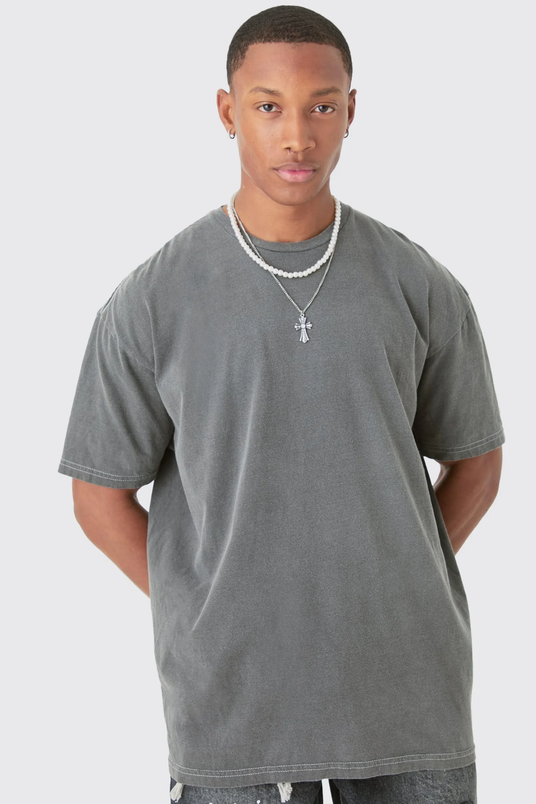 Oversized Dove Worldwide Back Print T-shirt | UK^boohooMAN Clearance