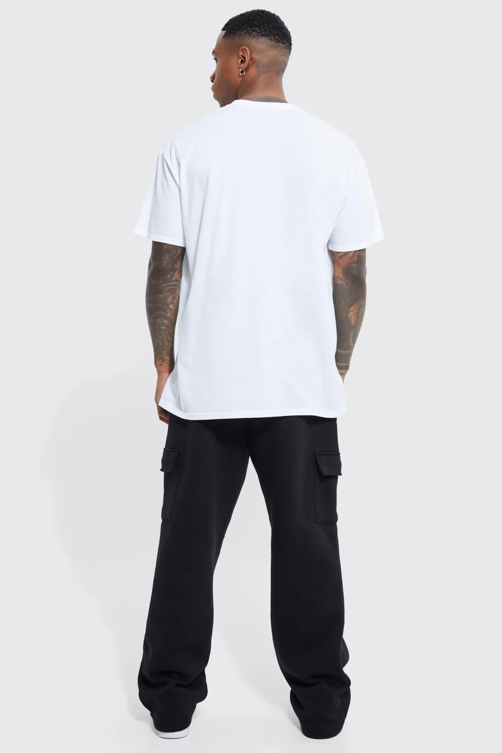 Oversized Drip B Print T-shirt | UK^boohooMAN Online